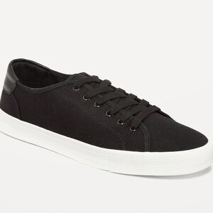 NWOT Old Navy Black Canvas Shoes